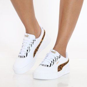 Puma Women's Carina Animal Mix Sneaker